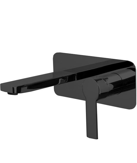 Смеситель для раковины скрытого монтажа Fima Carlo Frattini Mast F3141WX5NS (черный матовый)