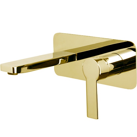 Смеситель для раковины скрытого монтажа Fima Carlo Frattini Mast F3141WX5OR (золотой)