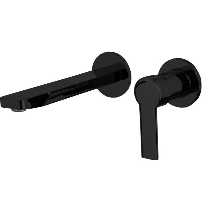 Смеситель для раковины скрытого монтажа Fima Carlo Frattini Mast F3141WX8NS (черный матовый)