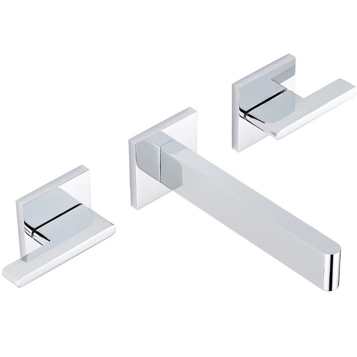 Смеситель для раковины скрытого монтажа ICON-X metal U7H-A02-40GB (хром)