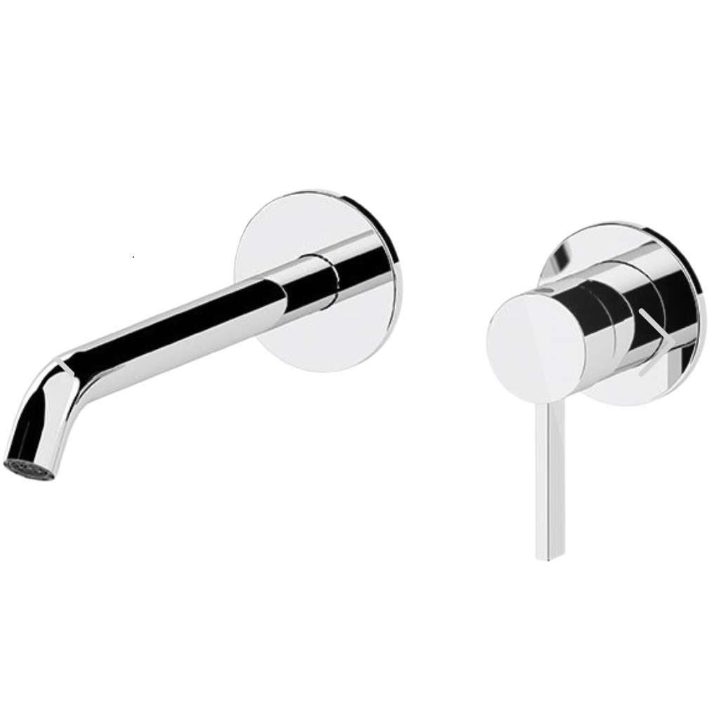 Смеситель для раковины скрытого монтажа Remer Metrica MC15P (хром)