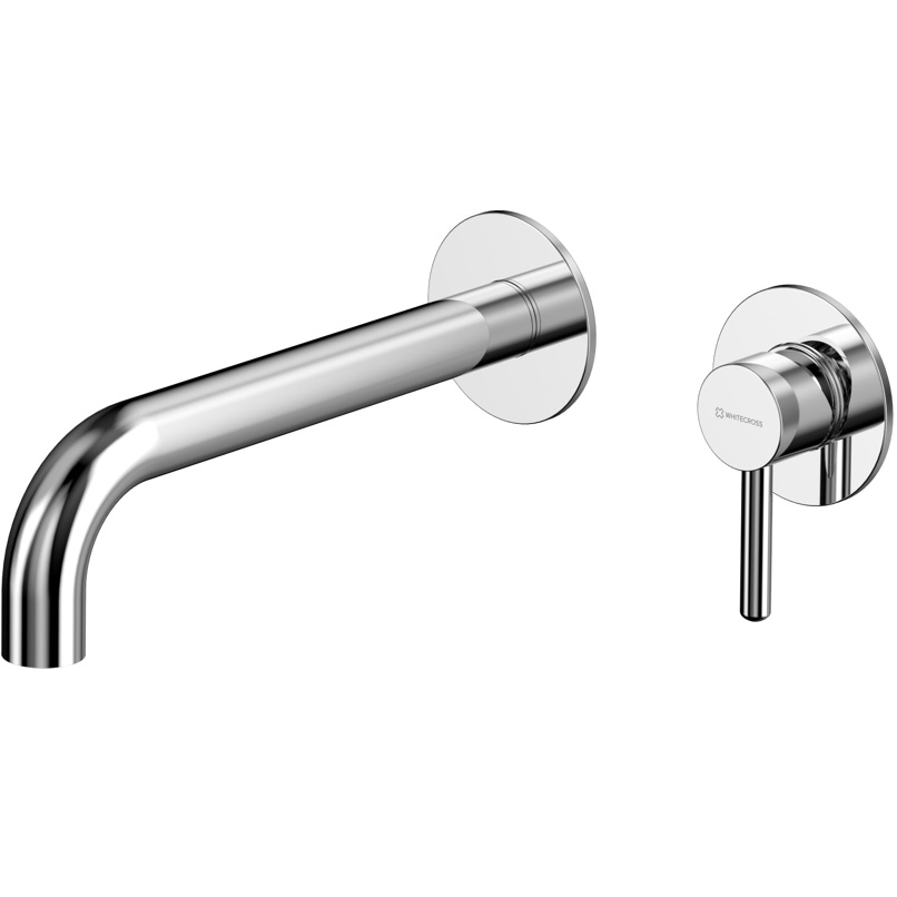 Смеситель для раковины скрытого монтажа 22 см. Whitecross Серия Y Y1215CR (хром), без донного клапана