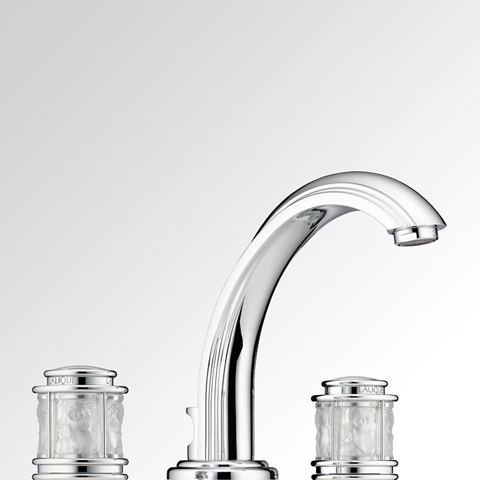 Смеситель для раковины THG Ange A2G-A02-151 (хром), с донным клапаном