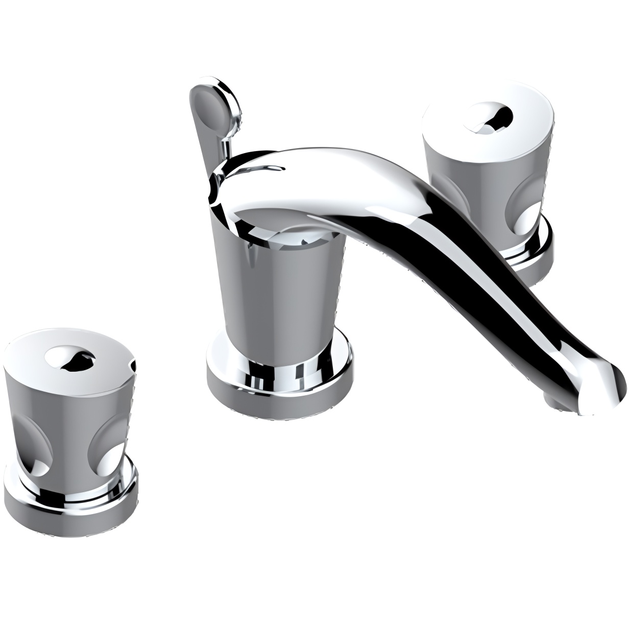 Смеситель для раковины THG Bagatelle metal U3A-A02-151 (хром), с донным клапаном