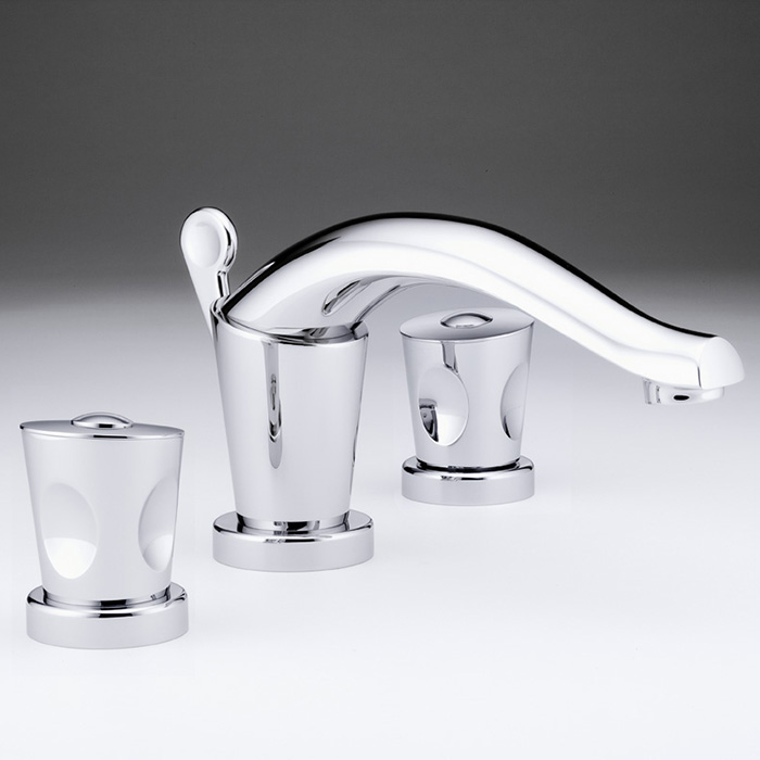 Смеситель для раковины THG Bagatelle metal U3A-A02-151 (хром), с донным клапаном