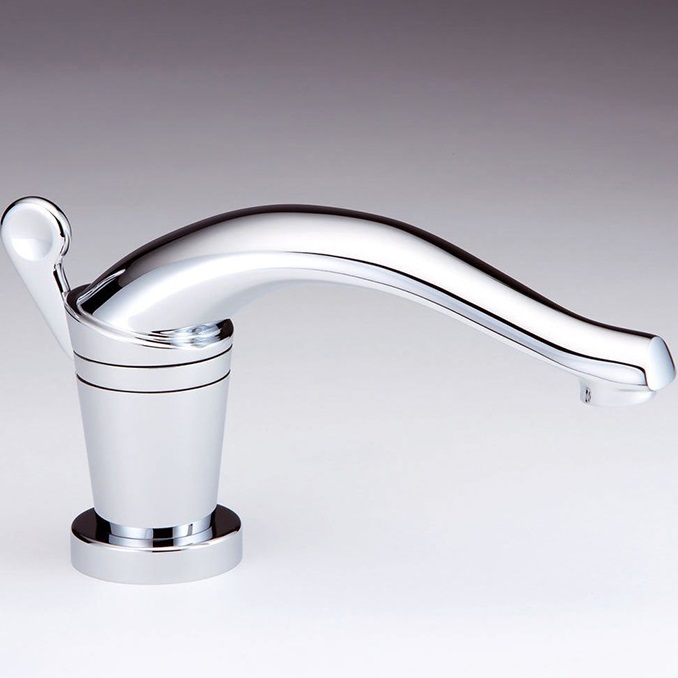 Смеситель для раковины THG Bagatelle metal U3A-A02-6506 (хром), с донным клапаном