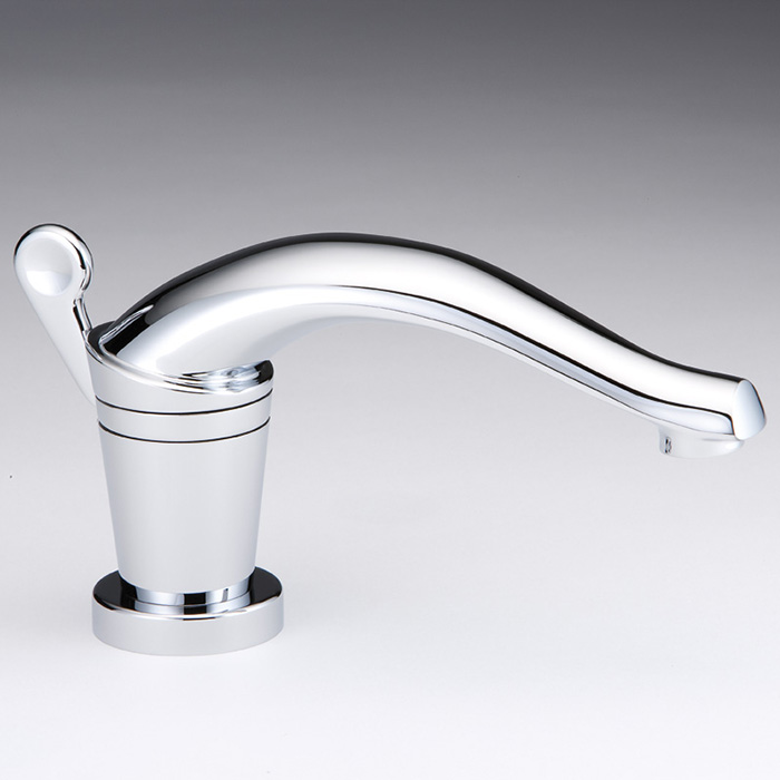 Смеситель для раковины THG Bagatelle metal U3B-A02-6506 (хром), с донным клапаном