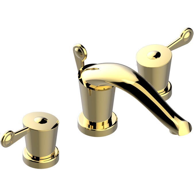 Смеситель для раковины THG Bagatelle metal U3B-F01-151 (золотой), с донным клапаном