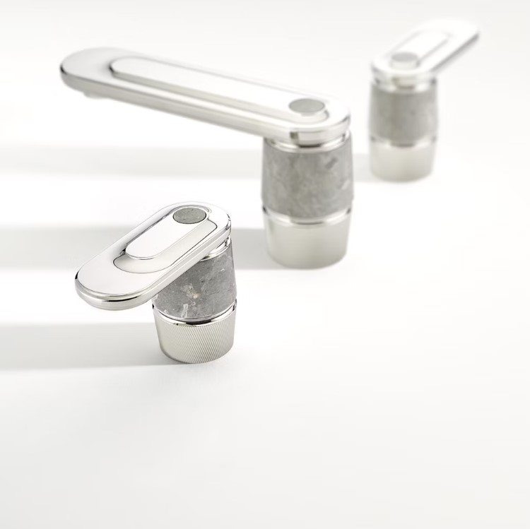 Смеситель для раковины THG Corvair a manettes Fior di Bosco U8L-A02-151 (хром), с донным клапаном