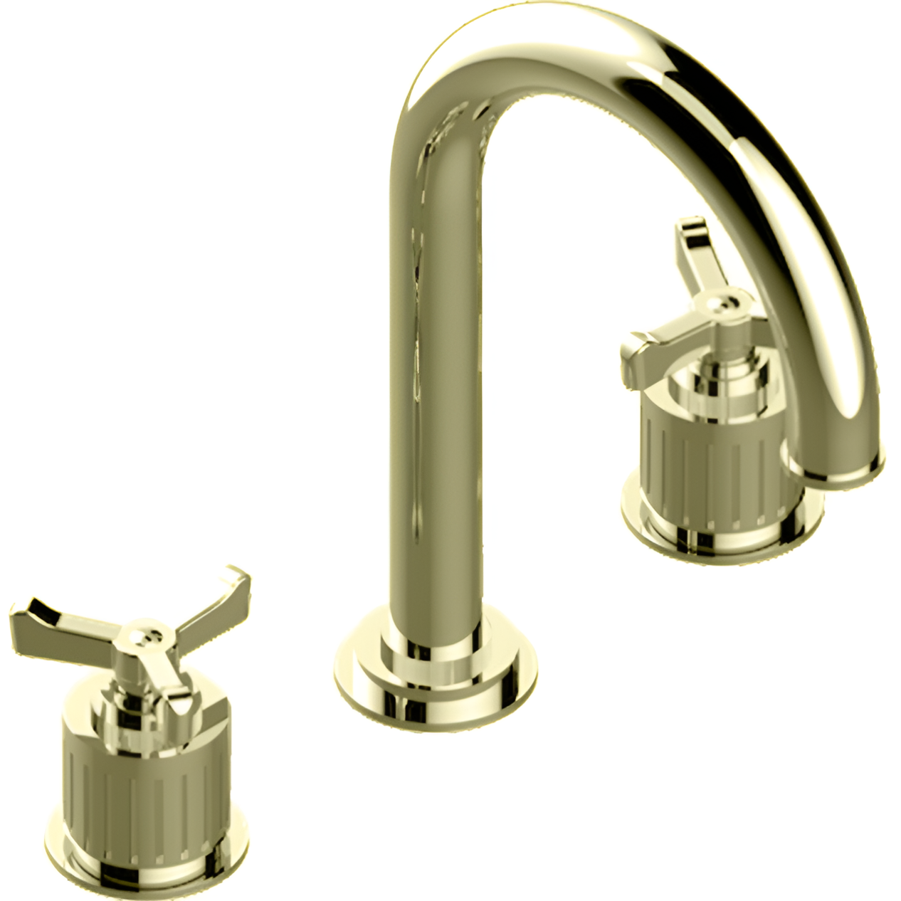 Смеситель для раковины THG Hamptons G4R-B01-152M (никель), с донным клапаном