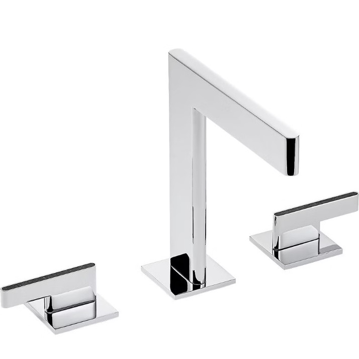 Смеситель для раковины THG ICON-X Carbone gold U7T-A02-151 (хром), с донным клапаном