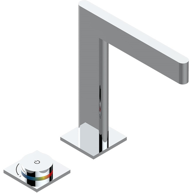 Смеситель для раковины THG ICON-X Carbone gold U7T-A02-170V (хром), с донным клапаном, электронный