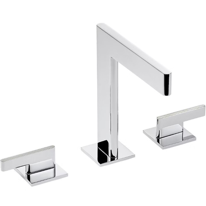 Смеситель для раковины THG ICON-X Titane U7K-A02-151 (хром), с донным клапаном