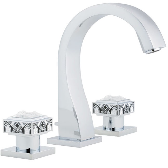 Смеситель для раковины THG Masque de Femme Lunaire A2R-A02-151 (хром), с донным клапаном