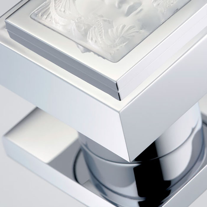 Смеситель для раковины THG Masque de Femme metal grave A2T-A02-151 (хром), с донным клапаном