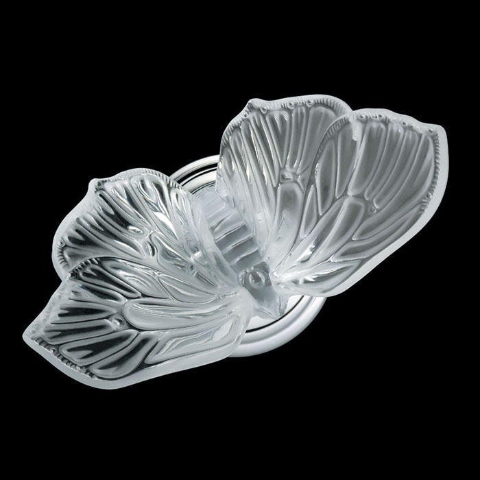 Смеситель для раковины THG Papillon A2J-A02-151 (хром, прозрачный хрусталь), с донным клапаном