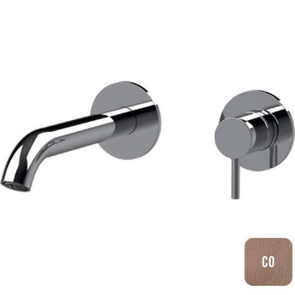 Смеситель для раковины встраиваемый Almar E210033.CO (медь брашированная)