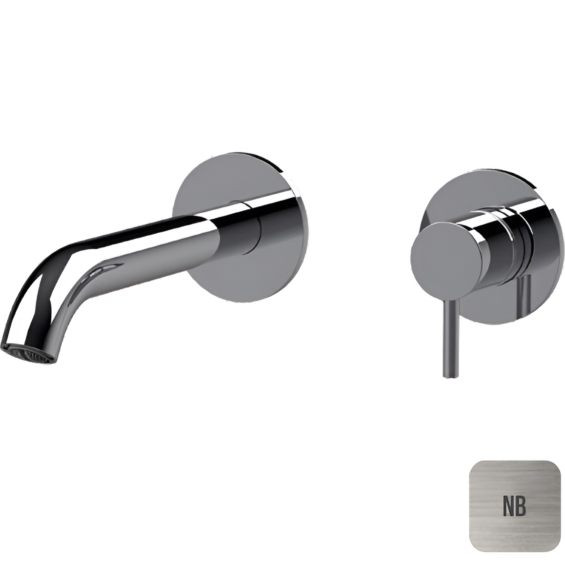 Смеситель для раковины встраиваемый Almar E210033.NB (никель брашированный)