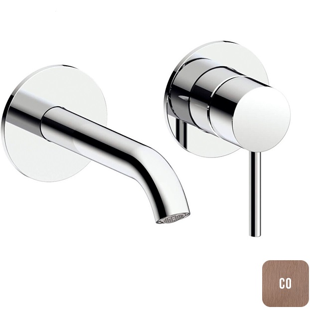 Смеситель для раковины встраиваемый Almar E210054.CO (медь брашированная)