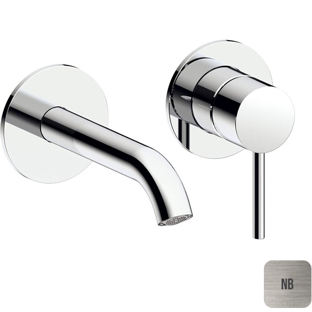 Смеситель для раковины встраиваемый Almar E210054.NB (никель брашированный)