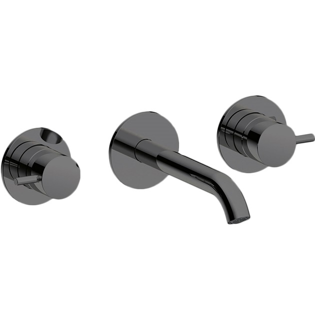 Смеситель для раковины встраиваемый Almar E210057.AB (черный металл брашированный)