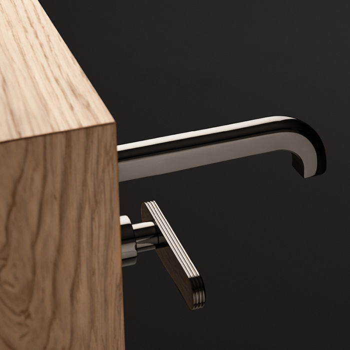 Смеситель для раковины встраиваемый Fima Carlo Frattini Park Lane F1301WX9CR (хром), с донным клапаном