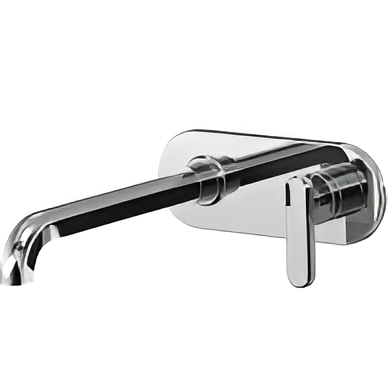 Смеситель для раковины встраиваемый Fima Carlo Frattini Park Lane F1301WZX5 (хром), с донным клапаном