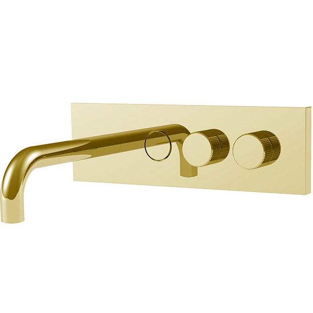 Смеситель для раковины встраиваемый Fima Carlo Frattini Switch F5951LX5OR (золотой)