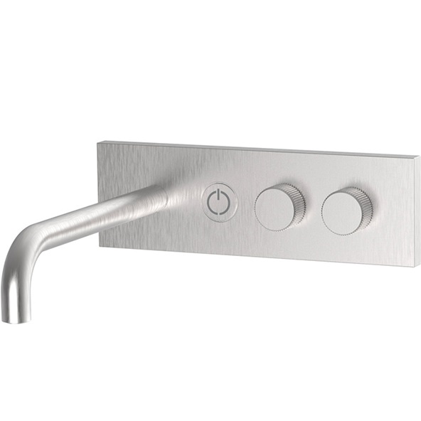 Смеситель для раковины встраиваемый Fima Carlo Frattini Switch F5951LX5SINOX (нержавеющая сталь)