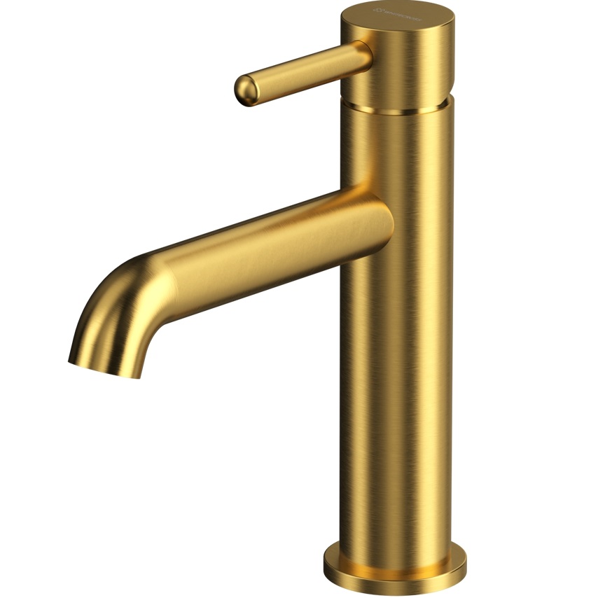 Смеситель для раковины Whitecross Серия Y Y1211GLB (золото брашированное)