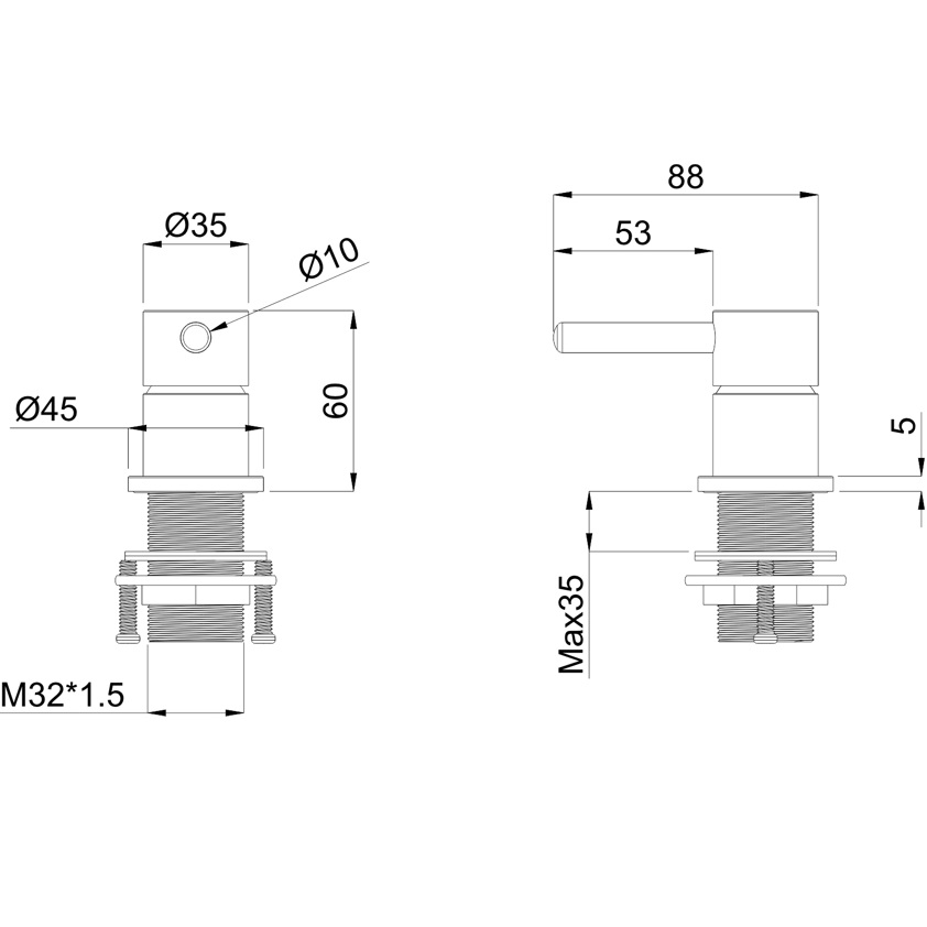 Смеситель для раковины Whitecross Серия Y Y1214NIB (никель брашированный)