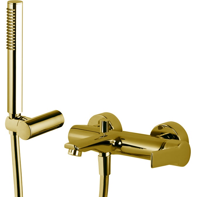 Смеситель для ванны Fima Carlo Frattini Mast F3134OR (золотой), с изливом