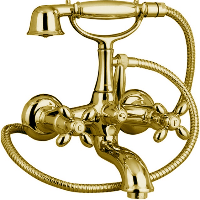 Смеситель для ванны Fima Carlo Frattini Olivia F5004OR (золотой)