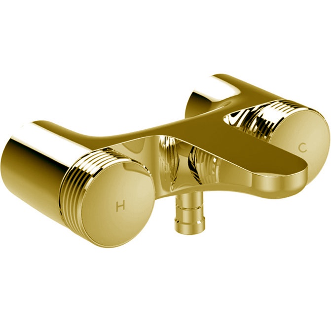 Смеситель для ванны Fima Carlo Frattini Texture Collection F5604/1HOR (золото), с изливом