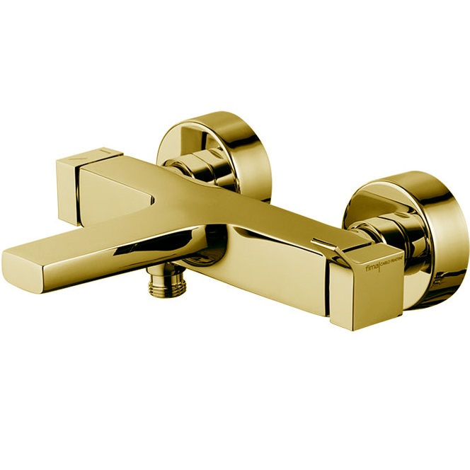 Смеситель для ванны Fima Carlo Frattini Zeta F39641OR (золотой), с изливом