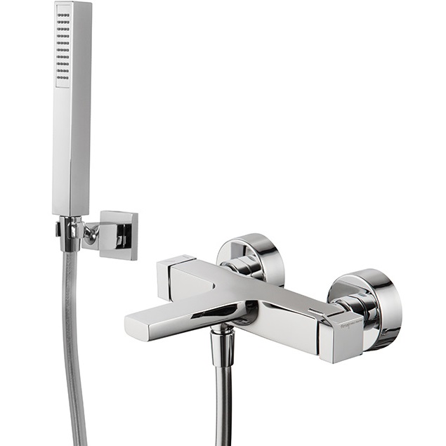 Смеситель для ванны Fima Carlo Frattini Zeta F3964CR (хром), с изливом