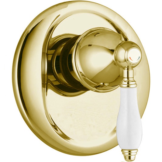 Смеситель для ванны и душа Fima Carlo Frattini Herend F5409X1CBOR (золотой)