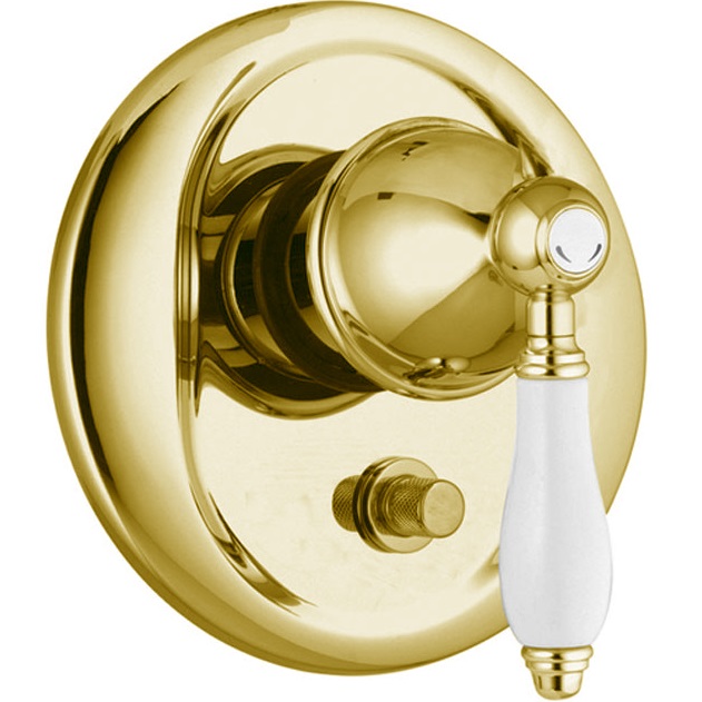 Смеситель для ванны и душа Fima Carlo Frattini Herend F5409X2CBOR (золотой)