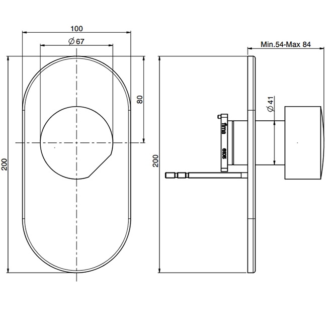Смеситель для ванны и душа скрытого монтажа Fima Carlo Frattini So F3189X1OR (золотой)