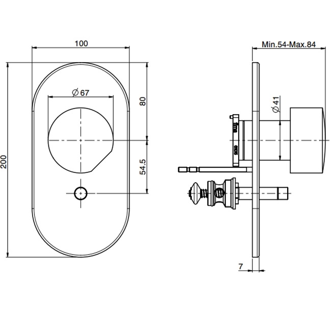 Смеситель для ванны и душа скрытого монтажа Fima Carlo Frattini So F3189X2OR (золотой)