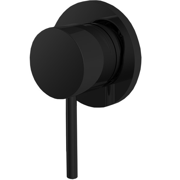 Смеситель для ванны и душа скрытого монтажа Fima Carlo Frattini Spillo Up F3033N1NS (черный матовый) 