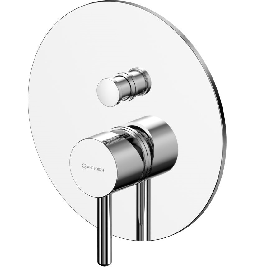 Смеситель для ванны и душа скрытого монтажа Whitecross Серия Y Y1235CR (хром), 2 источника