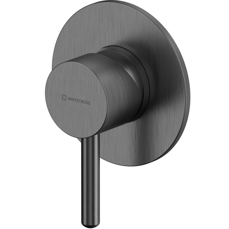Смеситель для ванны и душа скрытого монтажа Whitecross Серия Y Y1245GM (оружейный металл), 1 источник