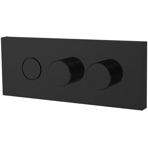 Смеситель для ванны и душа встраиваемый Fima Carlo Frattini Switch F5959X2NS (черный матовый), без излива