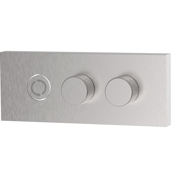 Смеситель для ванны и душа встраиваемый Fima Carlo Frattini Switch F5959X2SINOX (нержавеющая сталь), без излива