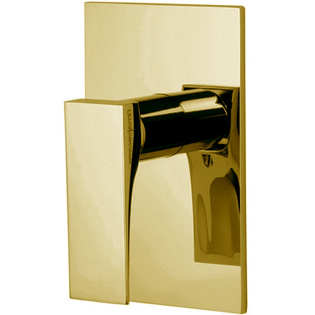 Смеситель для ванны и душа встроенный Fima Carlo Frattini Zeta F3969X1OR (золотой)