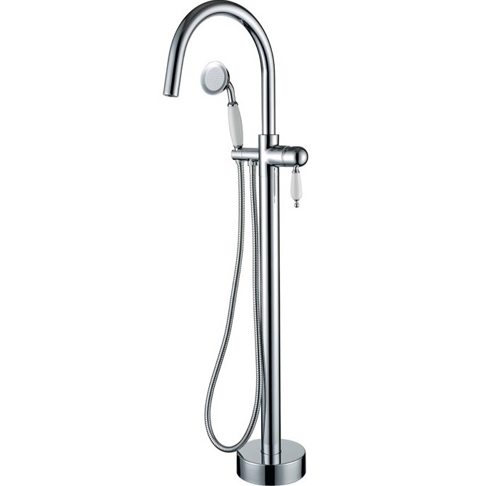 Смеситель для ванны напольный Boheme Brillante 269 (хром)