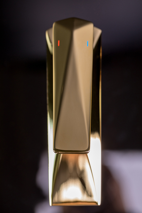 Смеситель для ванны напольный Boheme Venturo 389 (золотой)