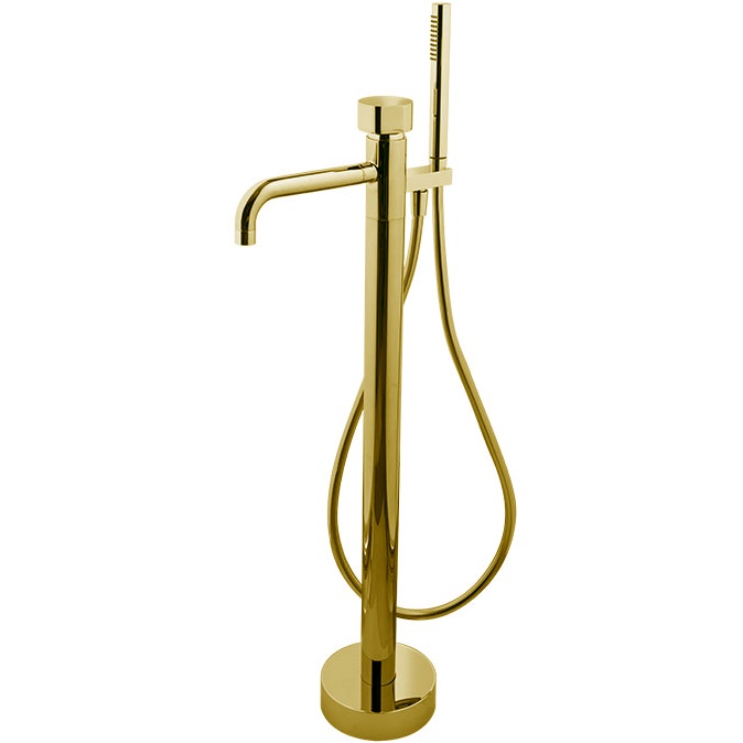 Смеситель для ванны напольный Fima Carlo Frattini So F3184/4NOR (золотой)