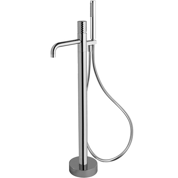 Смеситель для ванны напольный Fima Carlo Frattini Spillo Tech F3034T/6NXCR (хром)